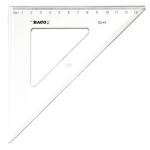 ESCUADRA BACO PLASTICO ESCOLAR 5245 